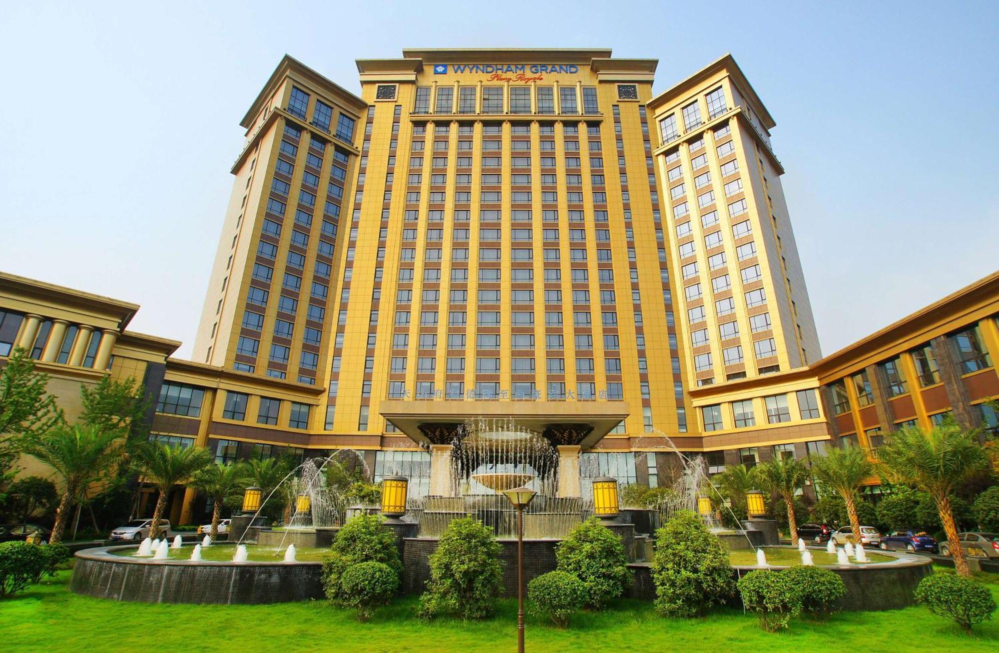 Wyndham Grand Plaza Royale Palace Chengdu Esterno foto